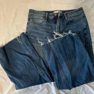 Articles of Society cropped flare denim